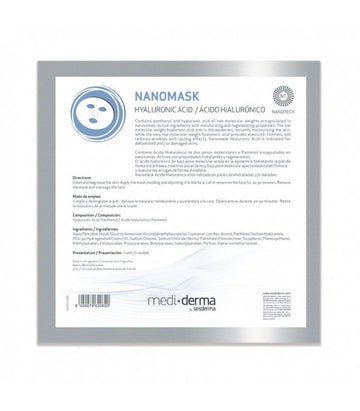 MEDIDERMA NANOMASK HYALURONIC ACID - 1 stykk