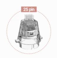 25 pin Non insulated Needle for Focus Dual