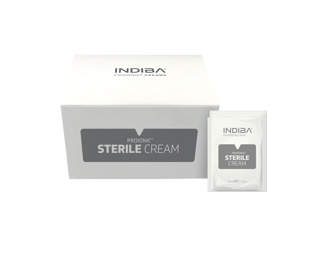 INDIBA® Proionic® Sterile Cream (800ml) 40 uds x 2