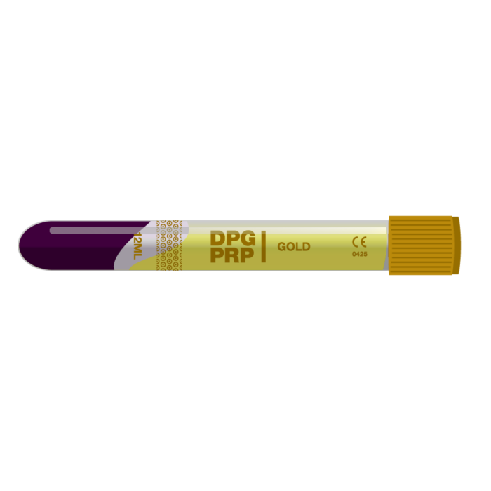 Dermoaroma DPG® PRP – 10ml med separasjonsgel & antikoagulant - 6 rør