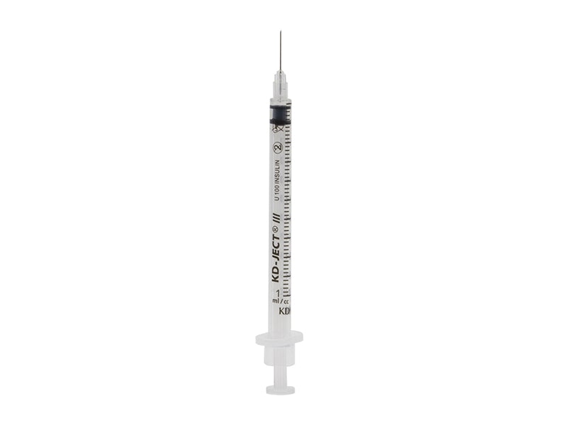 INSULINSPRUTA KD-JECT 3-KOMP 1ML 30G 12MM 100STK