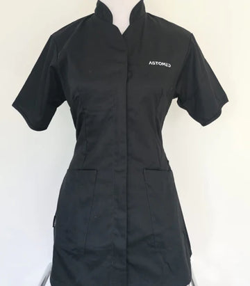 Behandlings uniform- Jakke - Dame sort M
