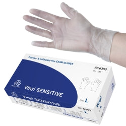 VINYLHANDSKE EVERCARE L SENSITIVE 100 STK FTALATFRI